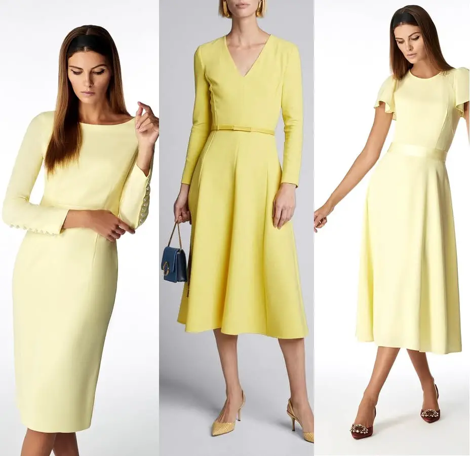 Elbe Couture House - Bring the warmth of Yellow Summer Dress this season