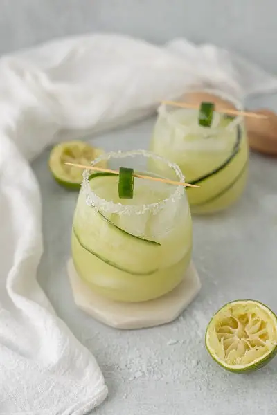 How to make Spicy Cucumber Margarita at home