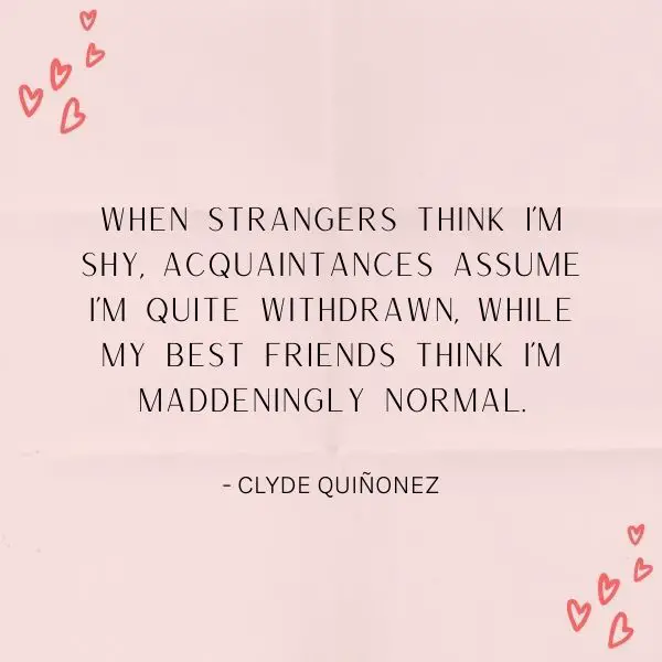 crazy friend quote image about being not so normal